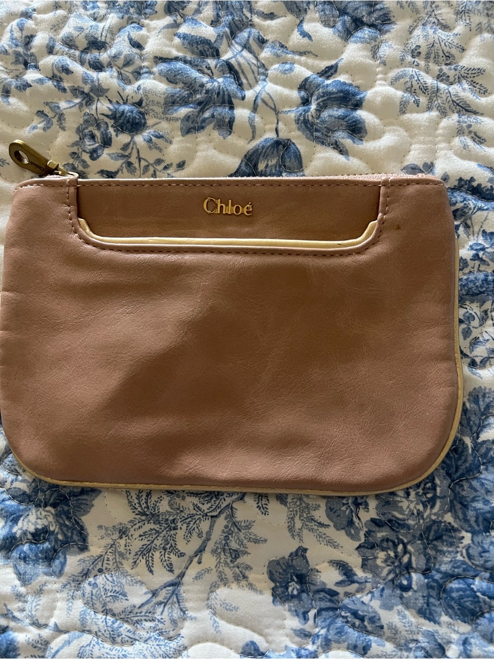 Chloe authentic leather pouch